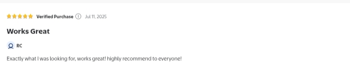 Customer Review 2